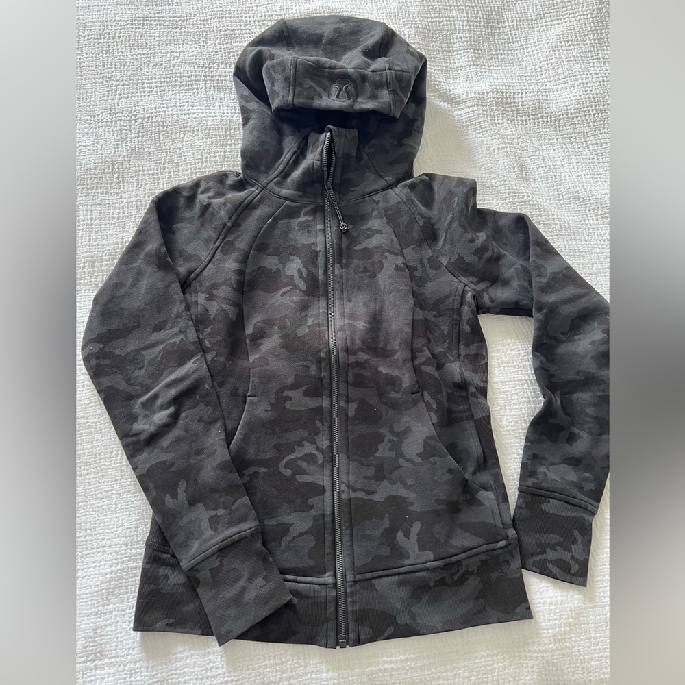 Lululemon Camo Scuba Hoodie